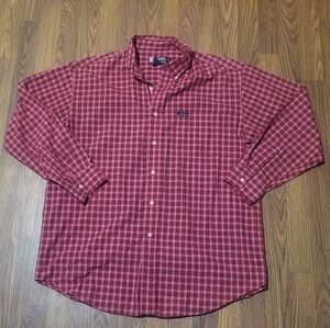 Ralph Lauren Chaps Men’s Large Plaid Long Sleeve Shirt C52